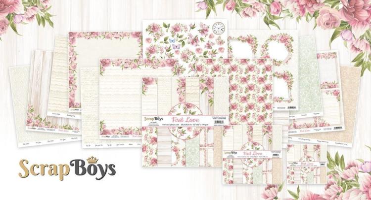 ScrapBoys 6x6 Paper Pack First Love