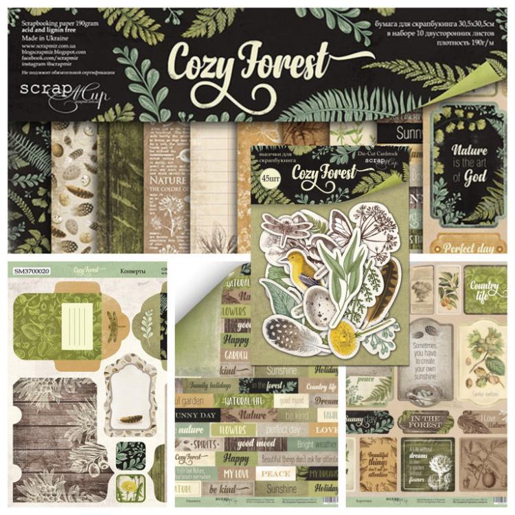 ScrapMir Scrapbooking Kit Cozy Forest