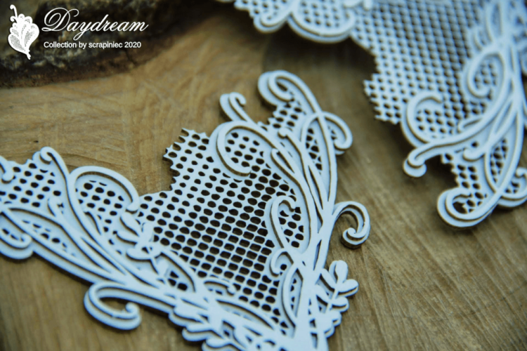 Scrapiniec Chipboard 3D Corners #5695