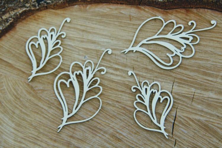 Scrapiniec Chipboard Decors #5704