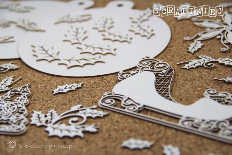Scrapiniec Workshop Kit White Baubles