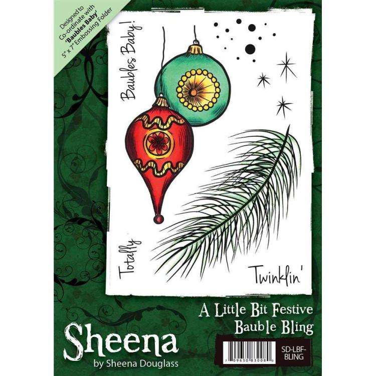 Sheena Douglass A Little Bit Festive Set Bauble Bling