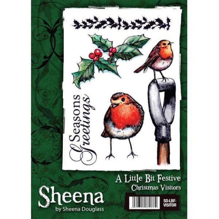 Sheena Douglass A Little Bit Festive Set Christmas Visitors