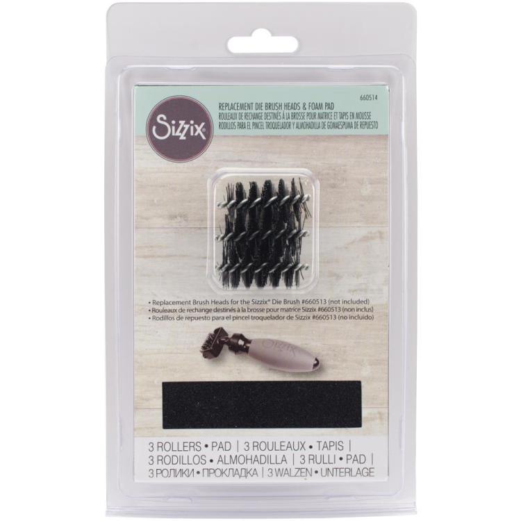 Sizzix Accessory Brush and Foam Pad Replacement (Erzatz)