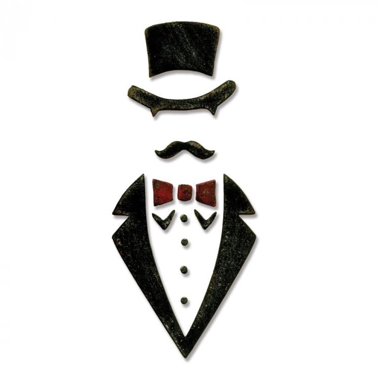 SALE Sizzix Bigz Die Dapper by Tim Holtz #661192