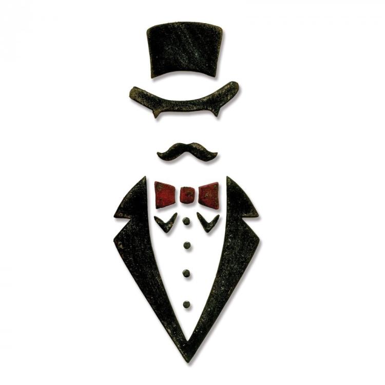 SALE Sizzix Bigz Die Dapper by Tim Holtz