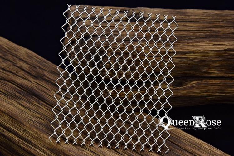 SnipArt Chipboard Queen Rose Net Background #24920