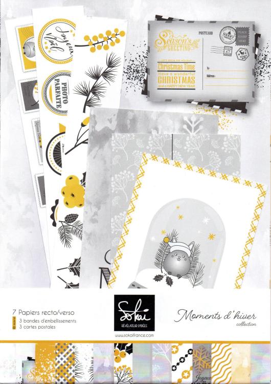 Sokai A4 Paper Pack Moments d'Hiver