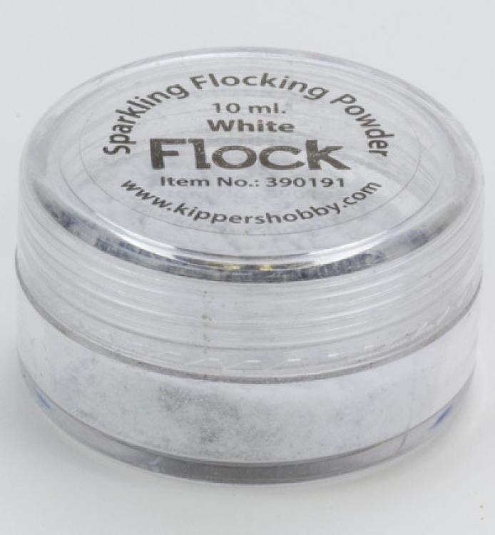 Sparkling Flock Powder White (Weiss)