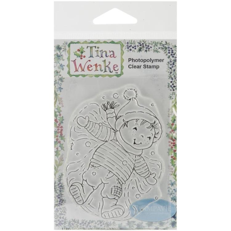 Stampavie Tina Wenke Stamp Making Snow Angels
