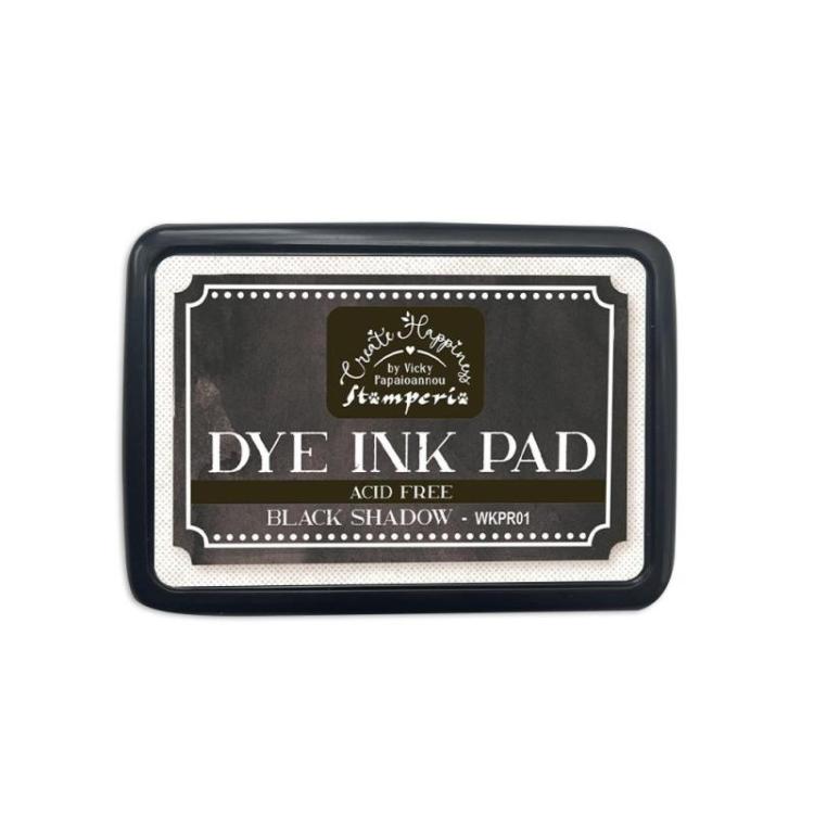 Stamperia Dye Ink Pad Black Shadow WKPR01