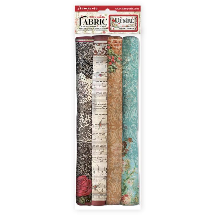 Stamperia Fabric Sheets Desire SBPLT04