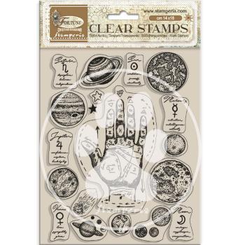 Stamperia Fortune Clear Stamps Elements #WTK193
