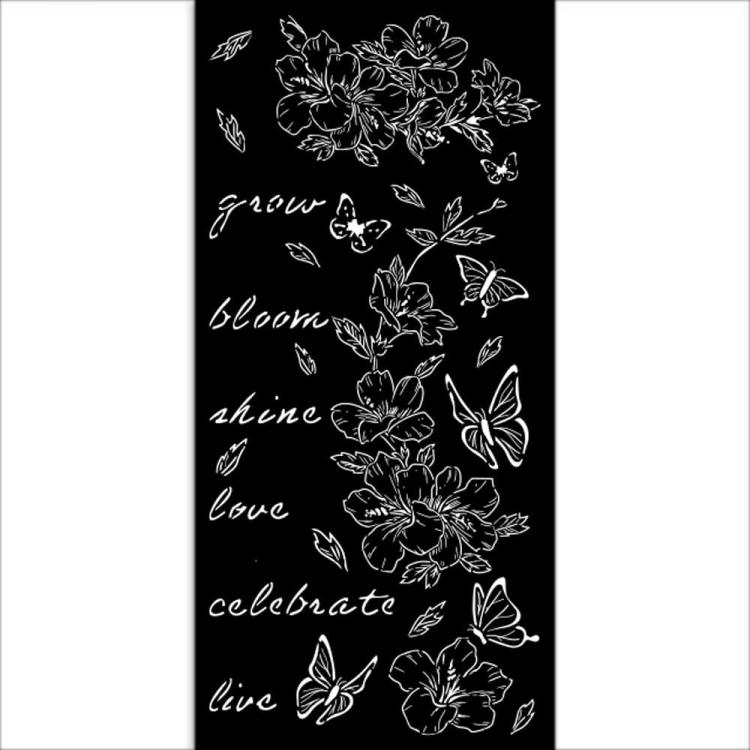 Stamperia Secret Diary Stencil Butterflies KSTDL94