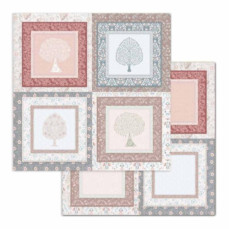 Stamperia 12x12 Paper Pad  26 Secrets of India #SBBL71