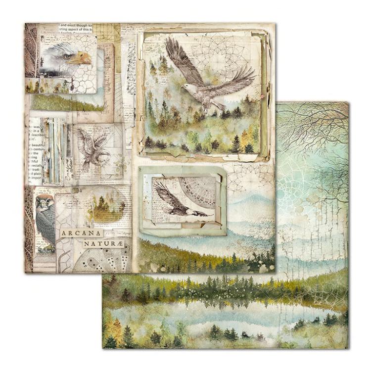 Stamperia 12x12 Paper Pad Forest #SBBL63