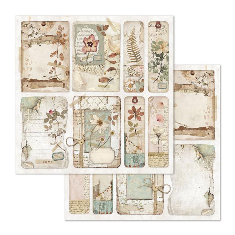 Stamperia 12x12 Paper Pad Imagine #SBBXL04