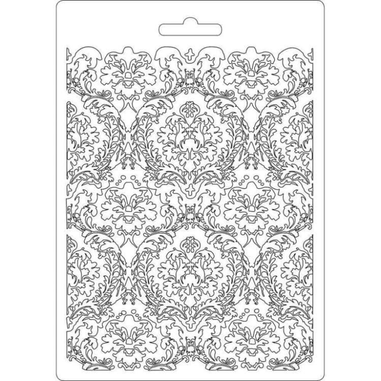 Stamperia A5 Soft Modelling Mould Princess Damask #554