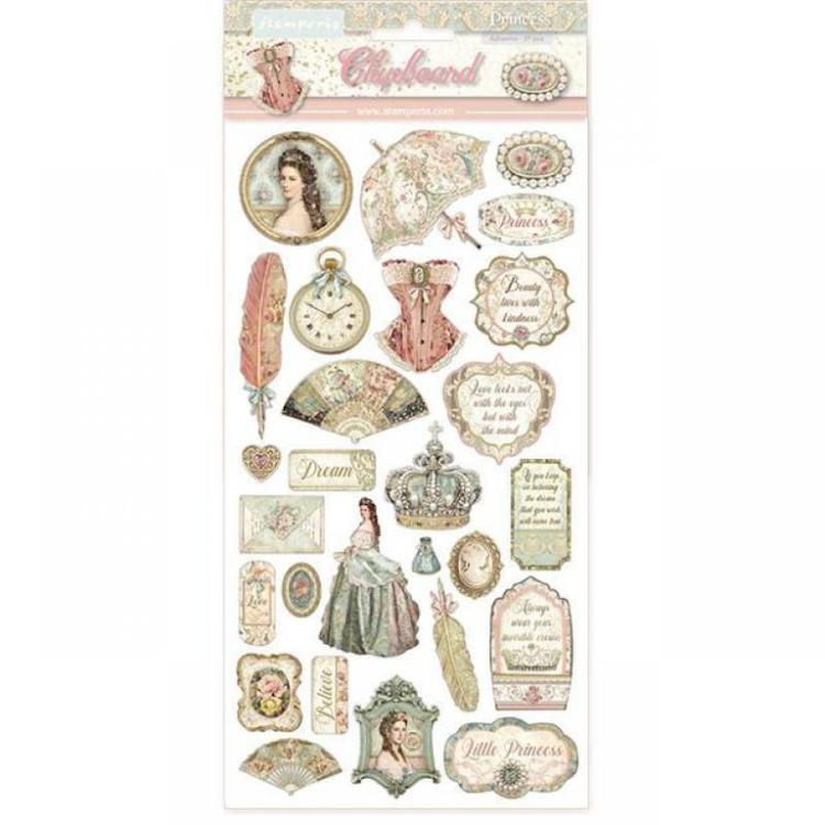 Stamperia Chipboard 15x30cm Princess#07