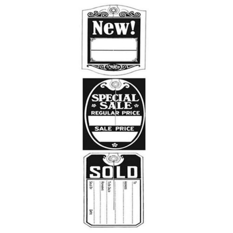 Stamperia Clear Stamp Tags #WTK155