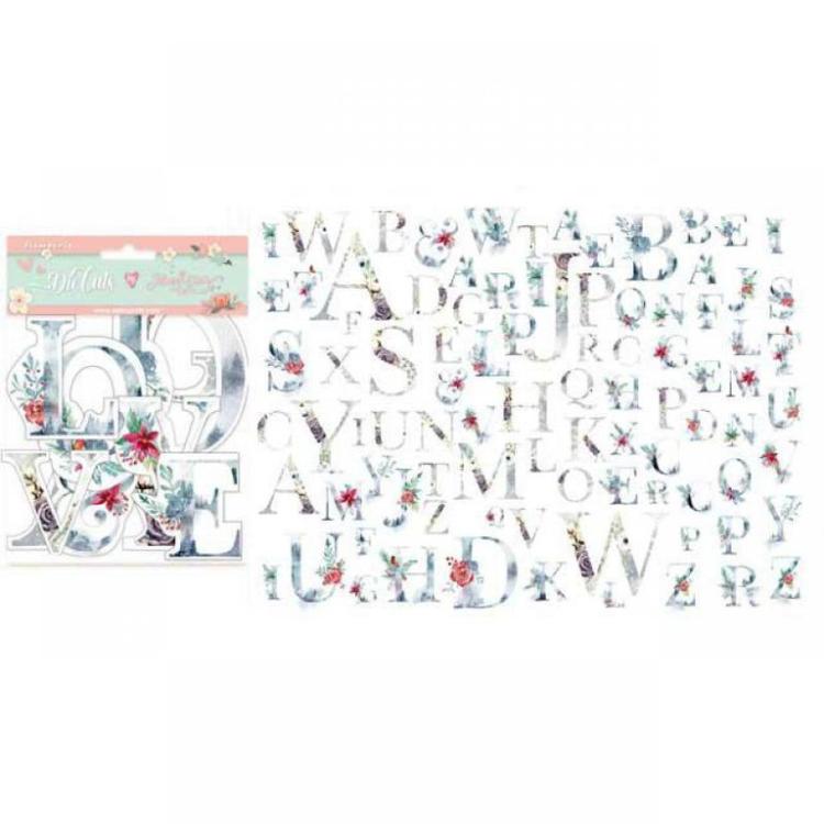 Stamperia Die Cuts Assorted Christmas Alphabet #22