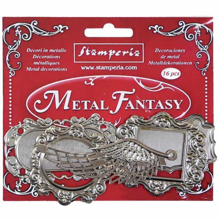 Stamperia Metall Fantasy Plaquette #SBA383