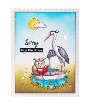 Studio Light Clear Stamps A Wise Owl by Laurens #537