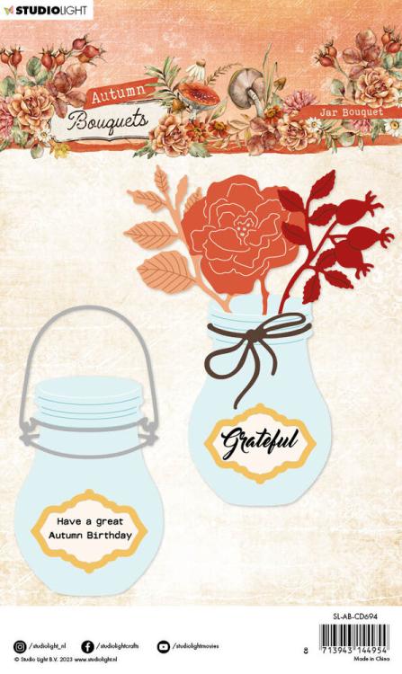 Studio Light Cutting Dies Jar Bouquet #694