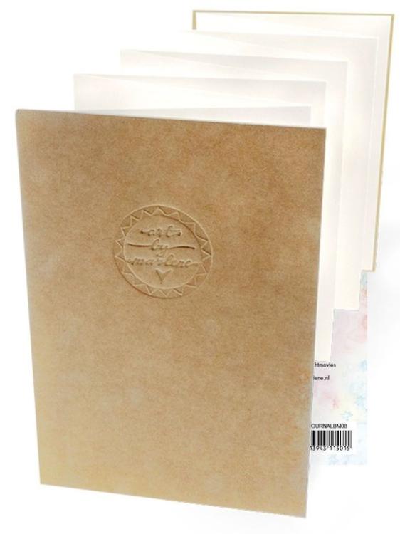 Studio Light Art by Marlene Accordion Journal #08