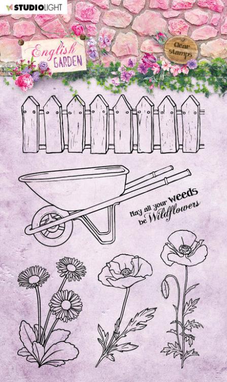 Studio Light Clear Stamp English Garden #433