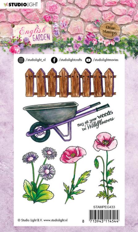 Studio Light Clear Stamp English Garden #433