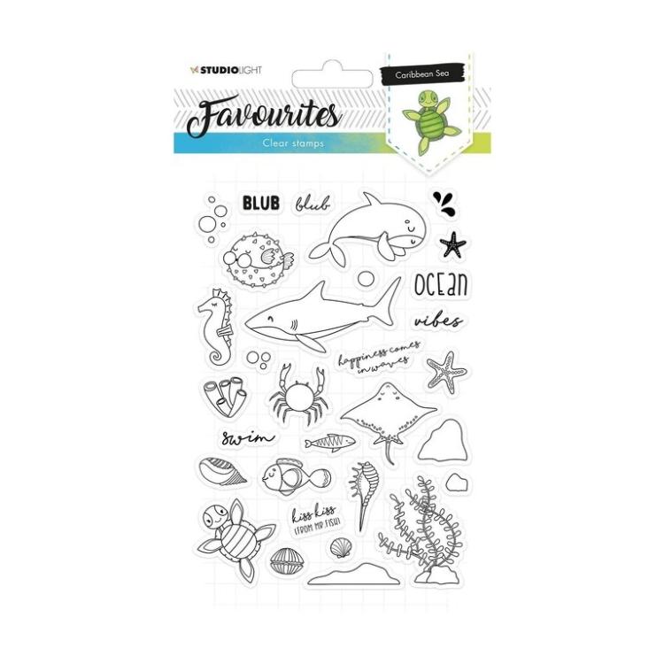 Studio Light Clear Stamps Set Favourites #383