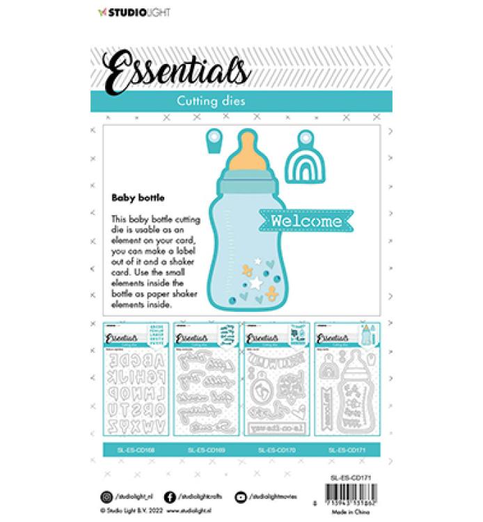 Studio Light Cutting Die Essentials Baby Bottle #171