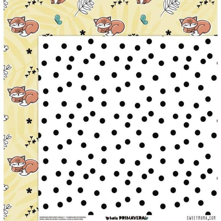 Sweet Möma Paper Pad 12x12 Hola primavera #16