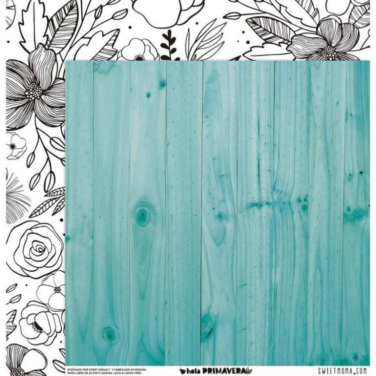 Sweet Möma Paper Pad 12x12 Hola primavera #16