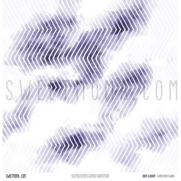 Sweet Möma Paper Pad 12x12 Sky Light #04