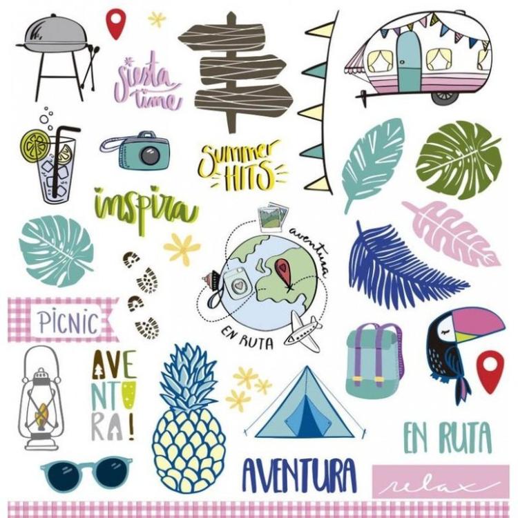 Sweet Möma Paper Pad 12x12 Wild & Free #10