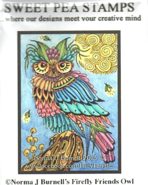 Sweet Pea Stamps Firefly Friends Owl