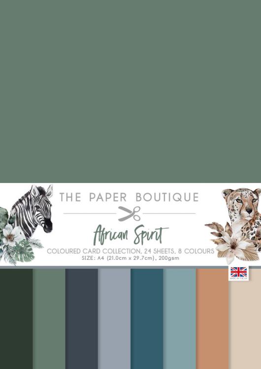 The Paper Boutique African Spirit A4 Coloured Card