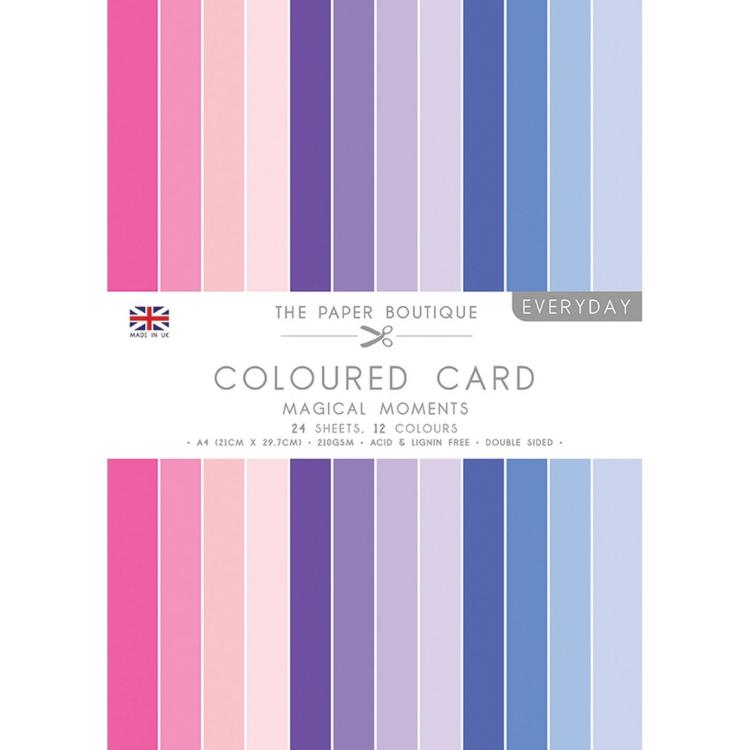 The Paper Boutique Magical Moments A4 Coloured Card