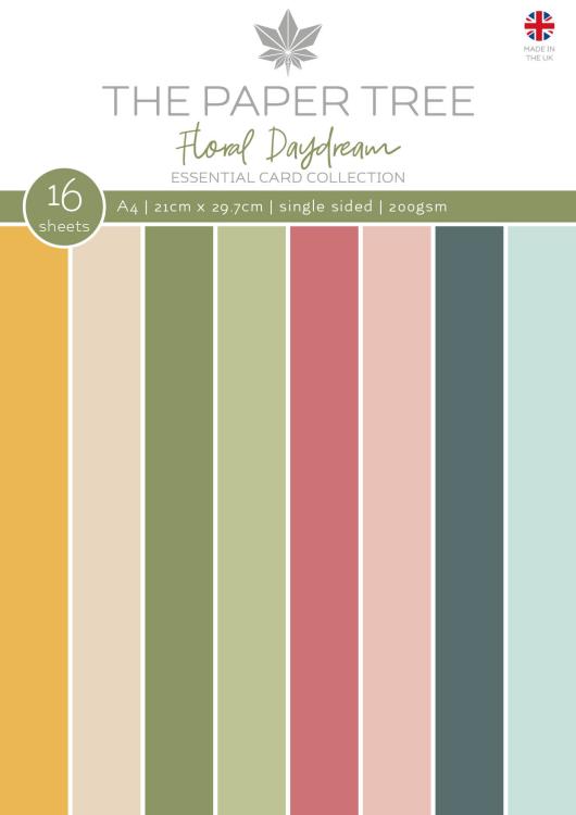 The Paper Tree Floral Daydream A4 Essential Card Collection
