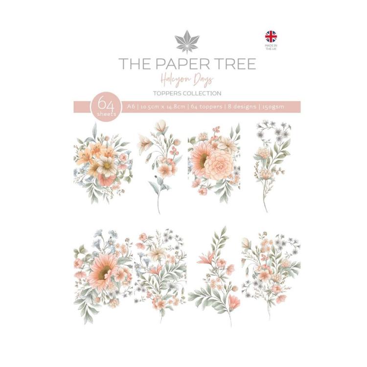 The Paper Tree Halcyon Days A6 Toppers #1194