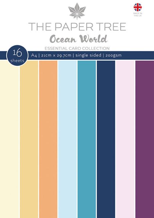 The Paper Tree Ocean World A4 Essential Card Collection