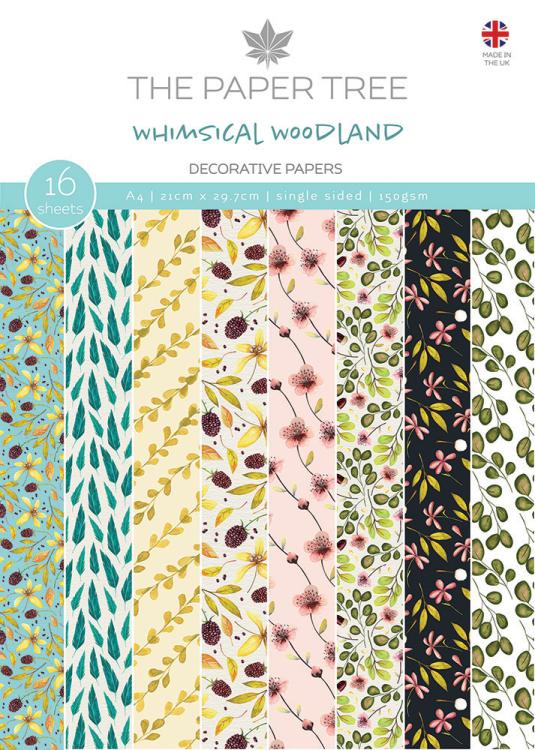 The Paper Tree Whimsical Woodland A4 Decorative Papers