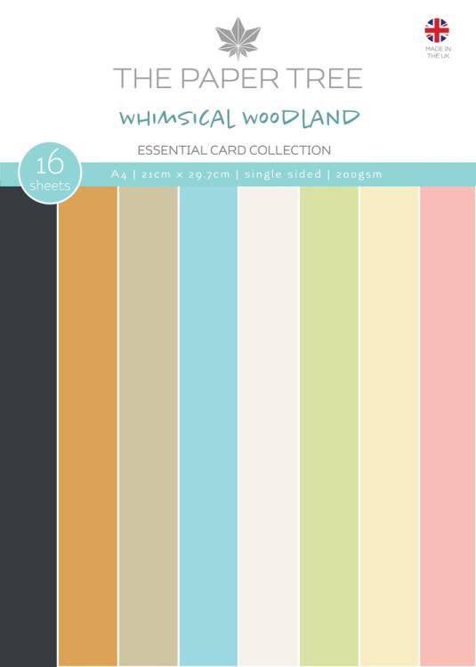 The Paper Tree Whimsical Woodland A4 Essential Card Collection