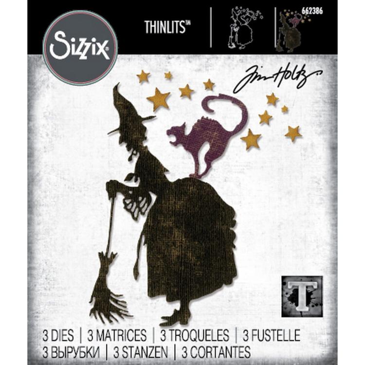 Tim Holtz Thinlits Dies 3Pk Witchcraft #662386