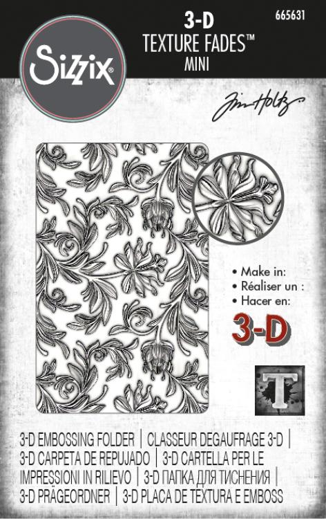 Tim Holtz 3D Texture Fades Mini Botanical #665631