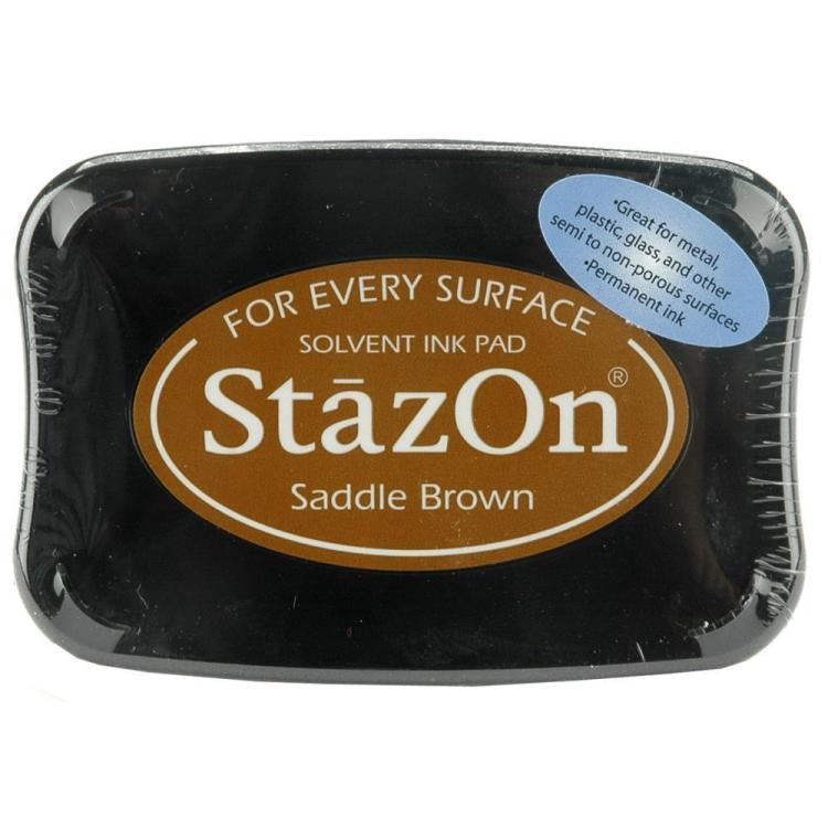 Tsukineko StazOn Stempelkissen Saddle Brown #43