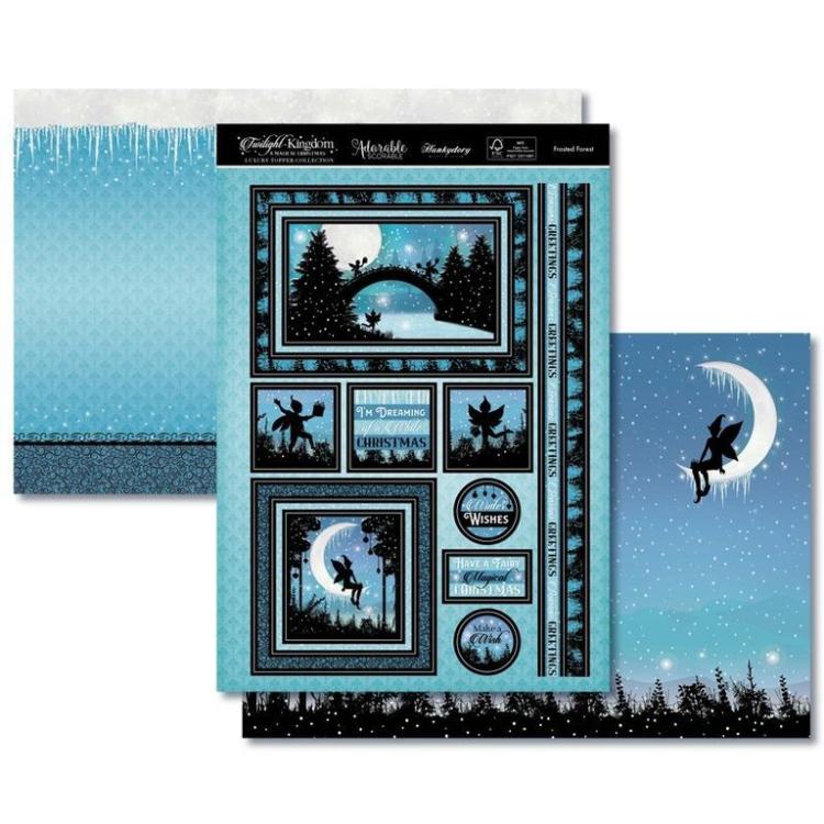 Hunkydory Twilight Kingdom Luxury Topper Set Frosted Forest