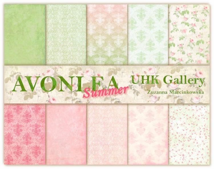 UHK Gallery 12x12 Paper Pad Avonlea Summer